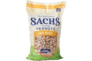 Sachs Unsalted In-Shell Peanuts, 80 Ounce