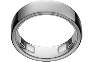 Oura Ring 5 - Silver - Size 8 - World’s Smallest Smart Ring - Sleep, Activity, Women’s Health, AI Advisor, 1 Week of Battery Life, Size Before You Buy, Android & iOS Compatible4.6 out of 5 stars 928$399.00