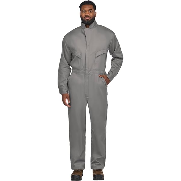 Amazon.com: Bulwark Men's Flame Resistant 9 oz Twill Cotton