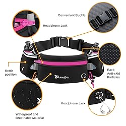Number-one Running Belt with Water Bottles