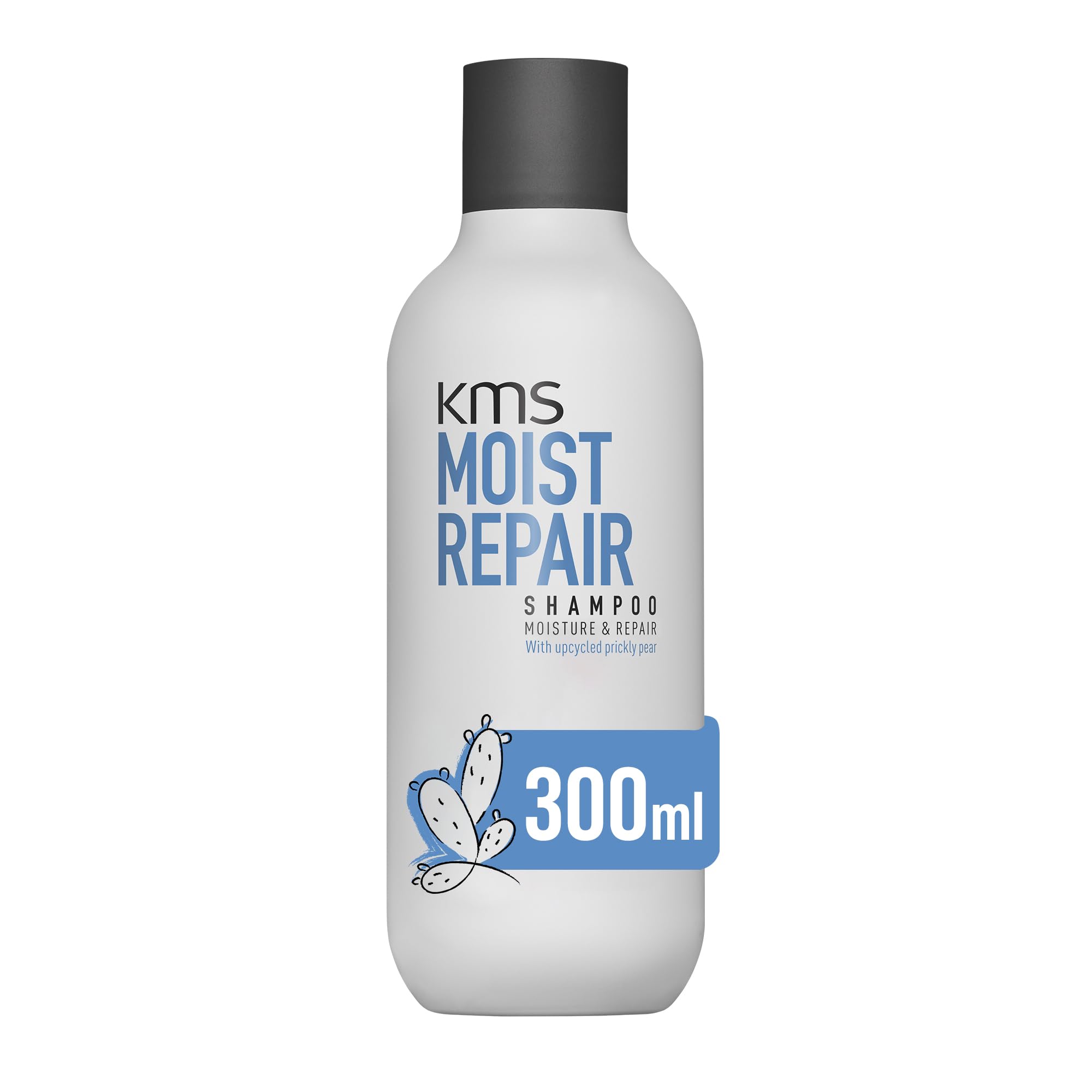 KMS MoistRepair Shampoo, For Dry & Damaged Hair, Repairs & Moisturizes, Vegan & PETA Approved, 300ml
