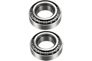 uxcell 15123/15245 Tapered Roller Bearing Cone and Cup Set 1.25" Bore 2.4409" O.D. 0.715" Width 2pcs