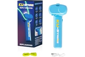 GIFTIARA String Rope Launcher Fidget Toy, Glow in The Dark Rope Cool Shooter, Ideal Birthday