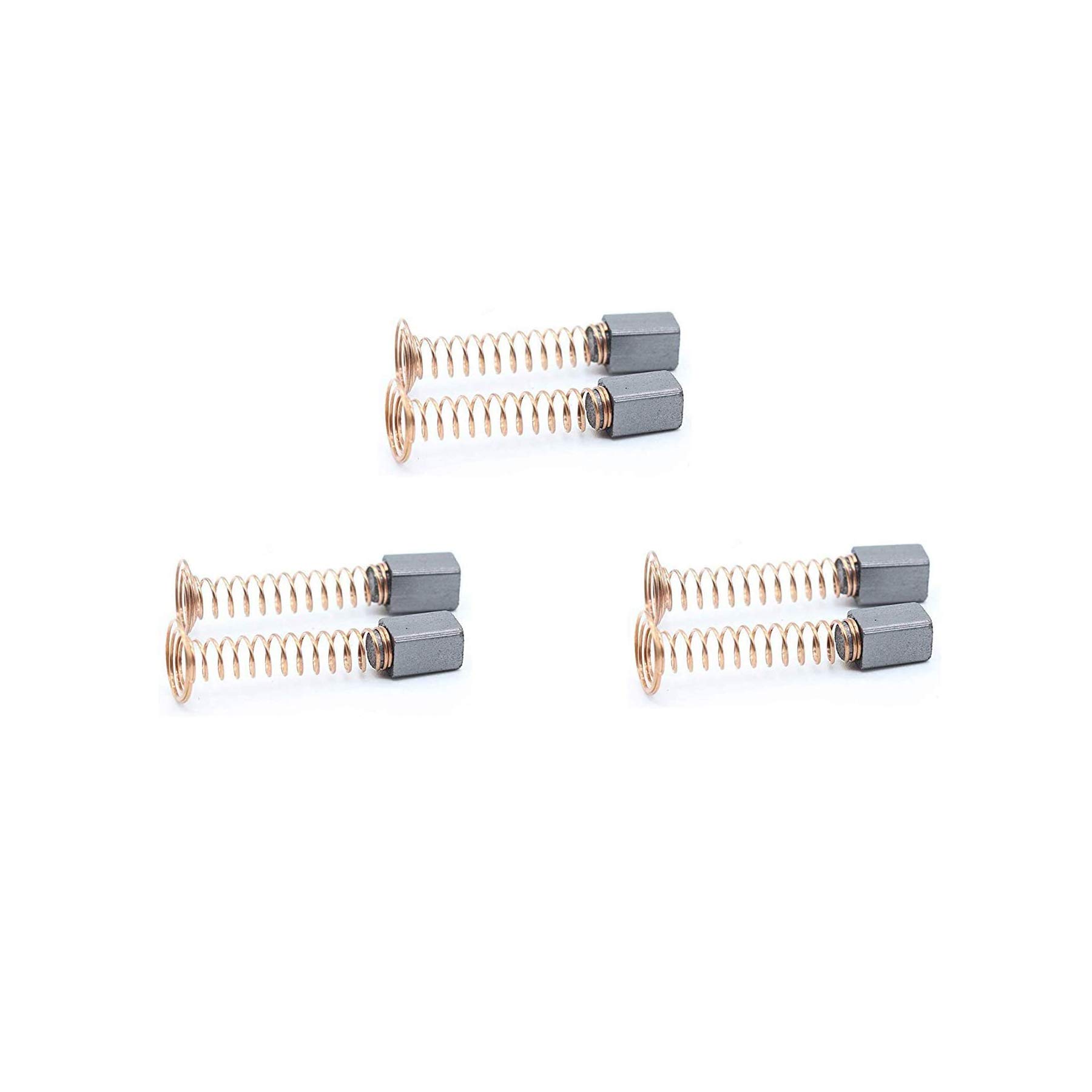 6 PCS Carbon Motor Brushes Compatible 3000 200 Brush Repairing Part