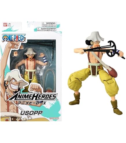 Amazon.com: Banpresto One Piece 2.7-Inch Usopp Figure, Dramatic