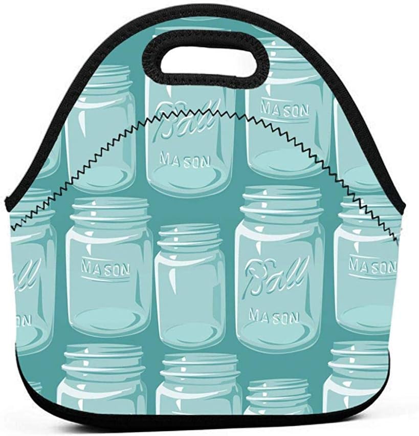 mason jar lunch bag