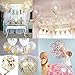 Willaire Happy Birthday Banner &5 Pieces Gold Confetti Balloons Party Balloons With Golden Paper Confetti Dots For Birthday Party Decorations Wedding Decorations And Proposal