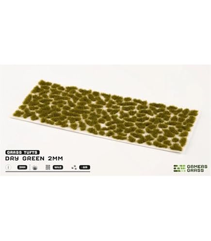 Tiny Tufts Light Green (2mm) GamersGrass -GGTT-LG Tiny Tufts Light Green (2mm) GamersGrass -GGTT-LG