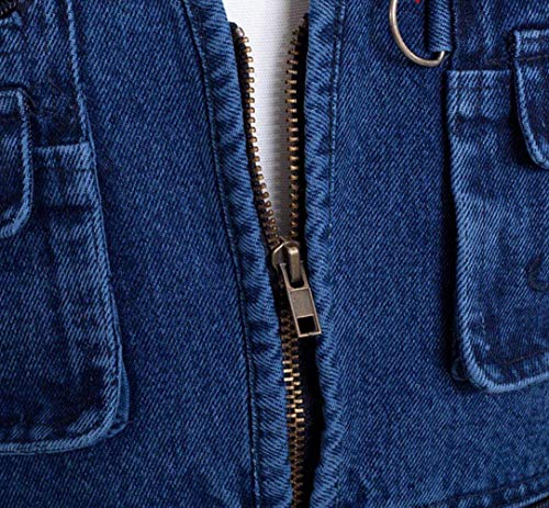 Herren Outdoor Multifuntkions Rmellos Westen Zip Up Sport Outwear Anglerweste Kleidung Fotografie Reporter Weste… – Bild 4