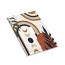 Spshian Gold Boho Mid Century Abstract Modern Moon