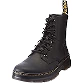 Dr. Martens unisex adult Lace Fashion Boot, Black Wyoming, 13 Women 12 Men US