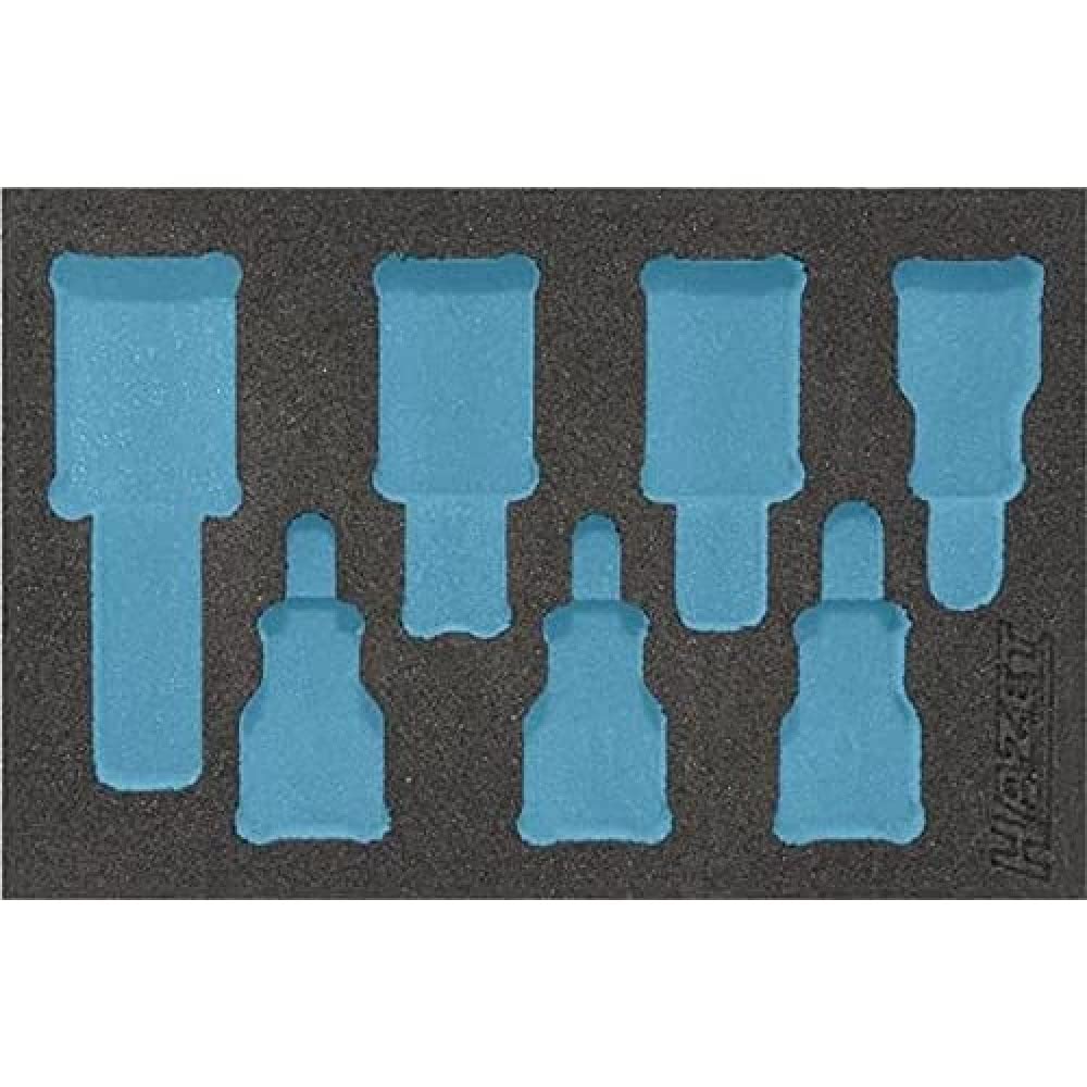 HAZET 163-243L 2-Component Soft Foam Insert - Multi-Colour