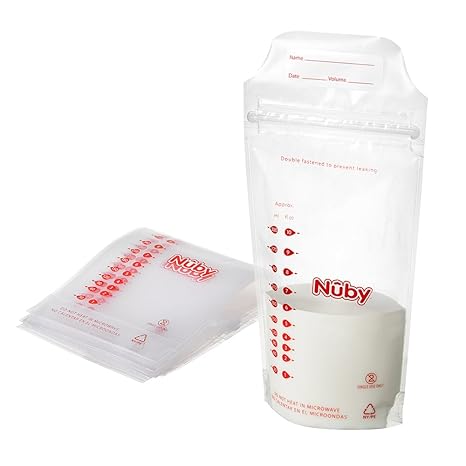Nûby 25x 300ml BOLSAS DE ALMACENAJE DE LECHE MATERNA - 25x 300ml ...