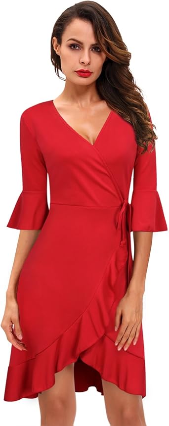 floral midi cocktail dress