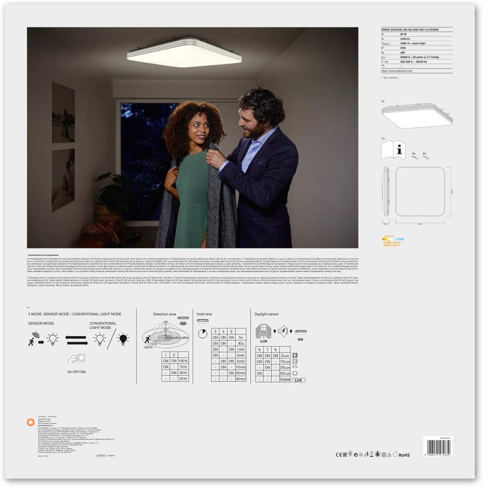LEDVANCE LED Wall and Ceiling Luminaire - Image 5
