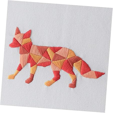 Baoblaze 3d Stickerei Tier Stickpackung Stickbild Kreuzstich Stickvorlage Handarbeiten Mit Anleitungen Und Zubehor Fuchs Amazon De Kuche Haushalt