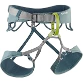 EDELRID Miro Climbing Harness Large River | Miro Harness offers lightweight comfort and versatility for alpine and sport climbing