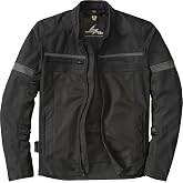 ScorpionEXO Cargo Air Men's Lightweight Mesh Motorcycle Riding Jacket Abrasion Resistant with CE-Rated Armor and Cargo Bag (Black - Small)