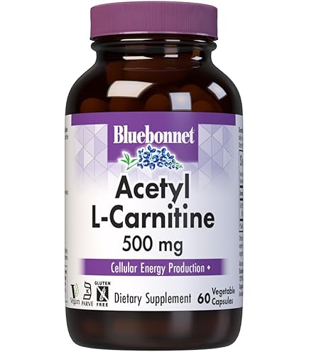 Amazon.com: BlueBonnet L-Carnitine Tartrate 500mg Free Form Amino Acid - L  Carnitine Supplement for Cellular Energy Production, Metabolism & Workout  Recovery - Non-GMO, Vegan, Gluten-Free