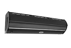 DuraSteel Wall Mounted Air Curtain Fan - Dark 36