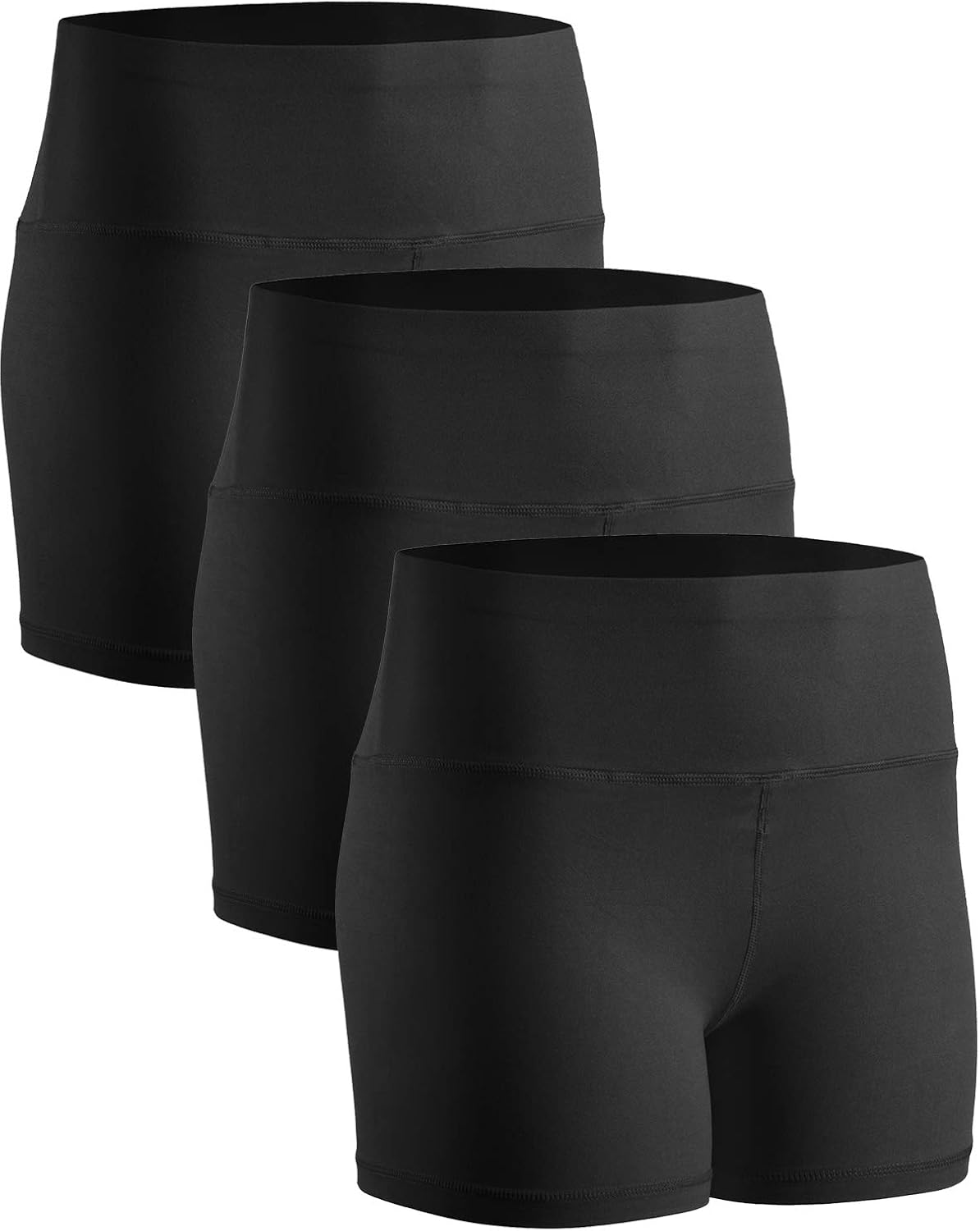 CHRLEISURE Workout Booty Shorts for Women - High Waist Running Athletic Yoga Soft Bike Shorts Leggings at  Women’s Clothing store