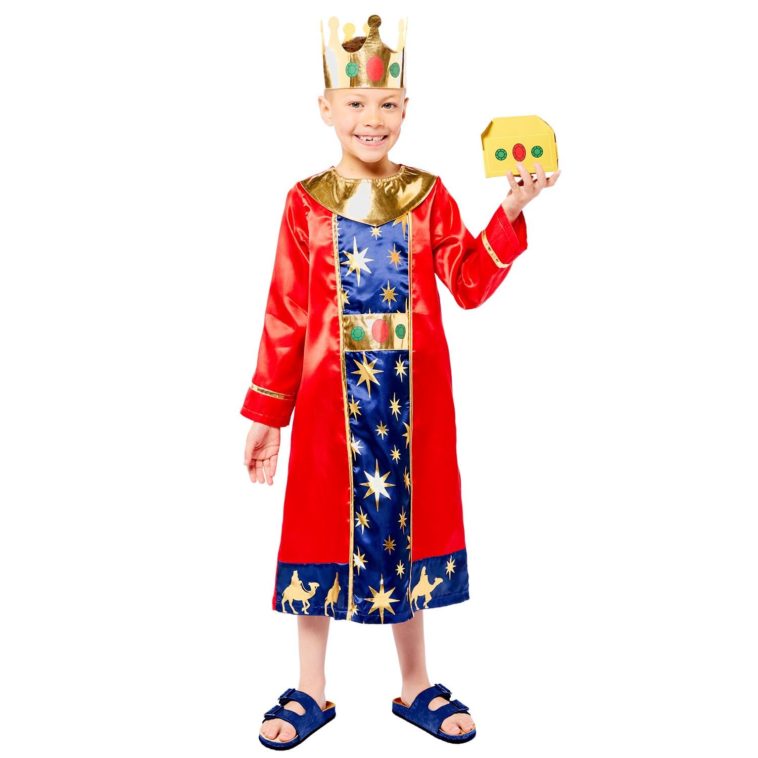 Amscan Christmas Nativity Wise Man Kids Fancy Dress Costume