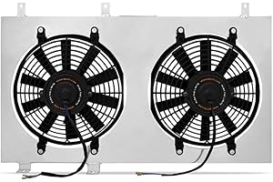 Mishimoto MMFS-SEN-00 Performance Aluminum Fan Shroud Fits Nissan SentraSE-R Vspec 2000-2005 Silver