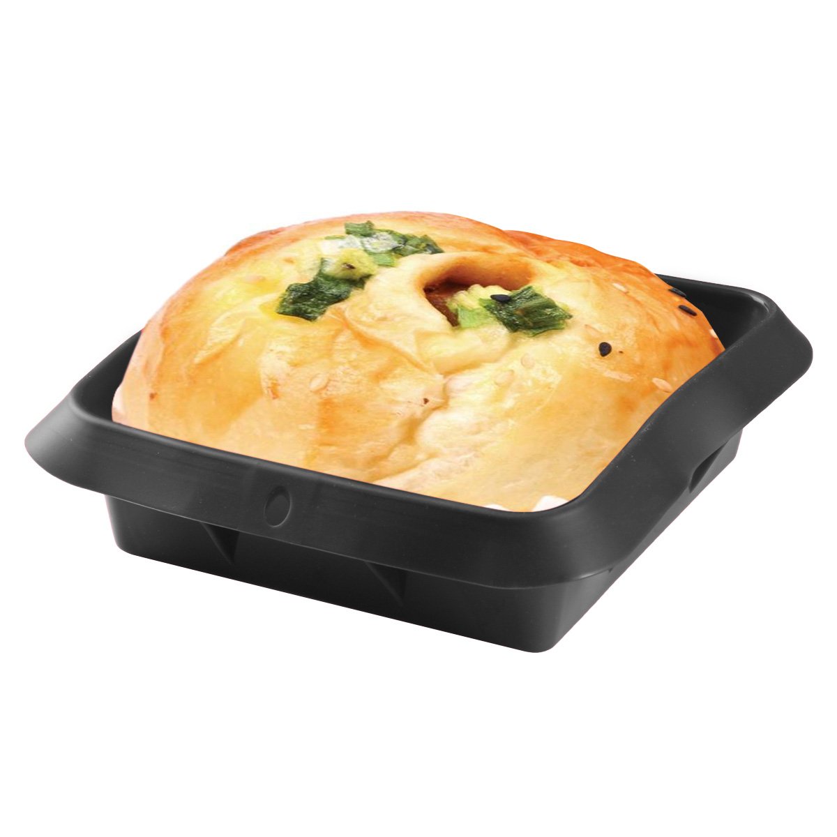 Belmalia Silicone Baking Dish, Lasagna Mold, Baking Tin Black