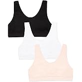 Fruit of The Loom Girls Seamless Stretch Sports Bra