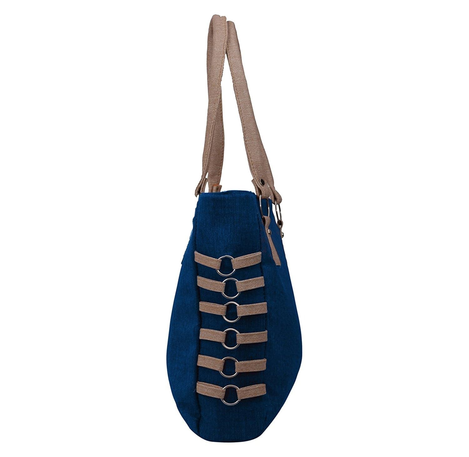 darash fashion women's handbag - blue, bag-nks-12