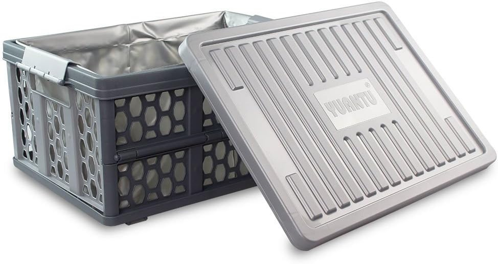 xinci klappbar Multifunktions-Aufbewahrungsbox Box mit Deckel und