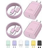 Coreykin 25W USB C Fast Charger, 2 Pack Type C Wall Charger, Super Fast Charging Block for Galaxy S23/S22/S21/S20/S10/S9/Note