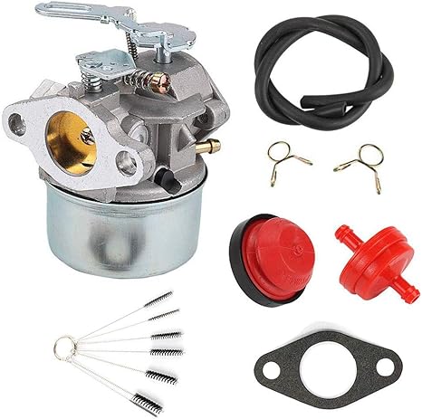 Podoy 632107 Carburetor Carb With Gasket Kit For Tecumseh 5hp 4hp Mtd Craftsman Snowblower Carburetor 632107a 640084b 640084a 4 5 Hp Engines Carburetor Amazon Ca Patio Lawn Garden