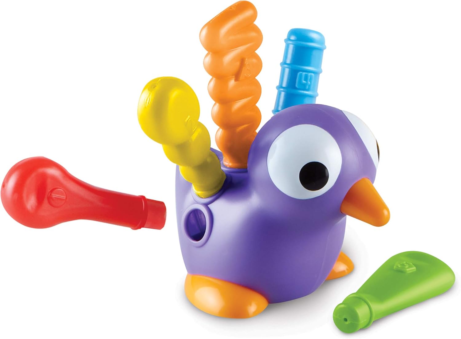 Learning Resources Pedro the Fine Motor Peacock, Multi-color, Small - Image 4