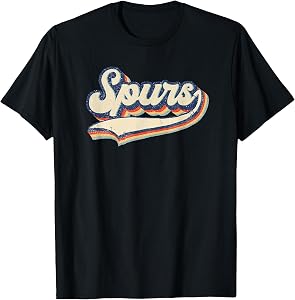Spurs Name Vintage Retro Gift Men Women Boy Girl T-Shirt