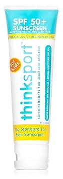 Thinksport Kids Safe Sunscreen SPF 50+ (3 ounce)