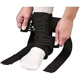 Med Spec ASO Ankle Stabilizer Orthosis Speed Lacer, Black, Small