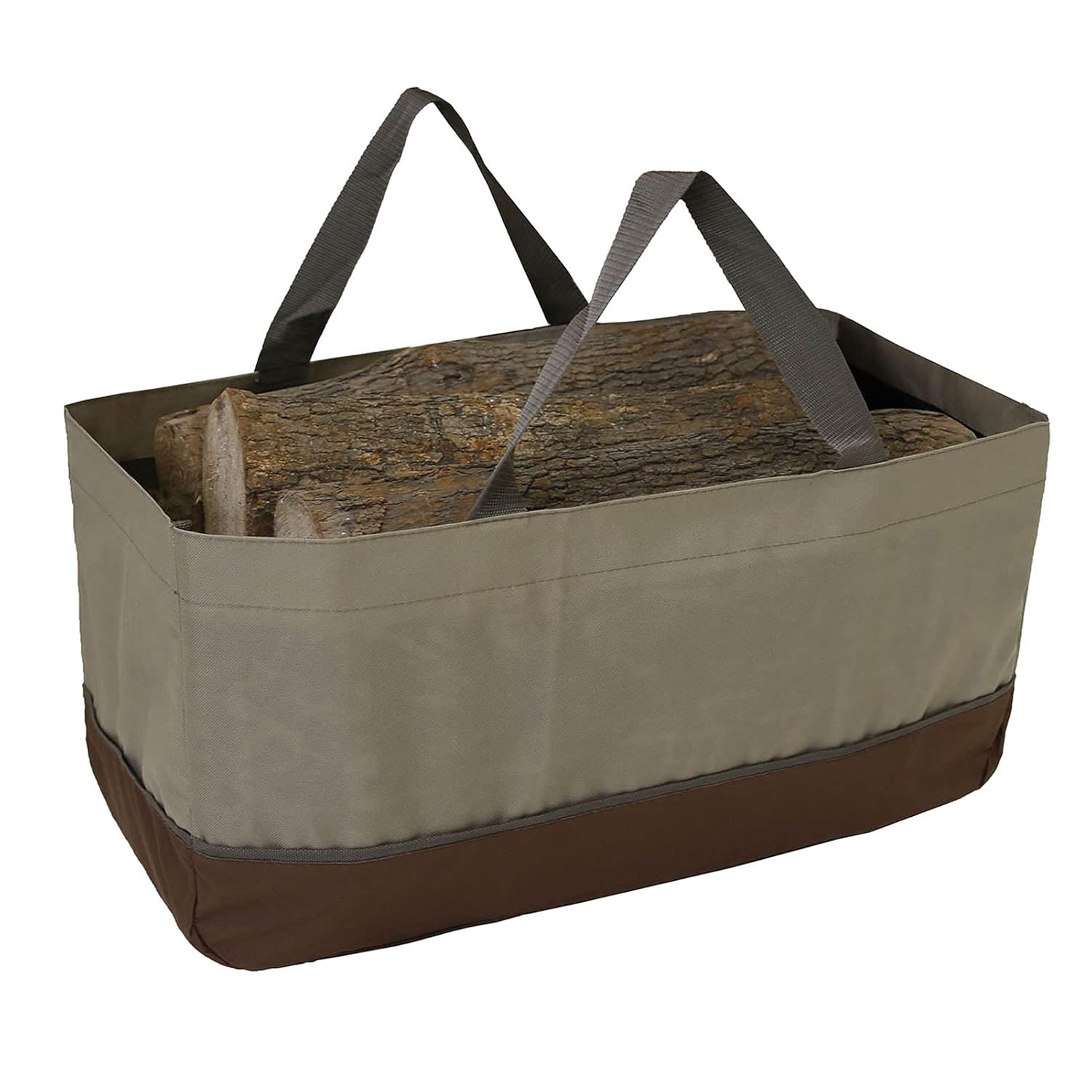 Firewood Log Carrier Large Firewood Bag Wax Canvas Log Amazon.in