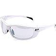 Smith & Wesson M&P Whitehawk Full Frame Shooting Glasses with No-Slip Rubber, Impact Resistance and Anti-Fog Lenses for Shooting, Working and Everyday Use