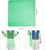 SumDirect Dance Scarves 60x60cm Multicolor Silk Square Scarf 21 Colors view 6