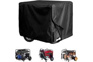 Portable Generator Cover for Generac XG Series XG8000 2010-2016, Water Resistant Outdoor Storage All Weather Protection, Fits