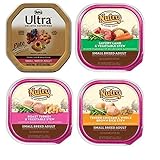 Nutro Small Breed Dog Food 4 Flavor 8 Can Bundle: (2) Nutro Ultra Pate, (2) Nutro Roast Turkey Vegetable, (2) Nutro Chicken Rice Stew & (2) Nutro Lamb Vegetable Stew, 3.5 Oz Ea (8 Tot)