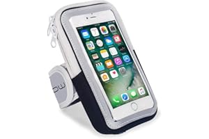 GLBSUNION LENPOW Multifunctional Outdoor Sports Armband Sweatproof Running Armbag Casual Arm Package Bag Gym Fitness Cell Phone Bag Key Holder for iPhone 16 15 14 13 12 Pro MAX Plus Samsung Galaxy Note S24 S23