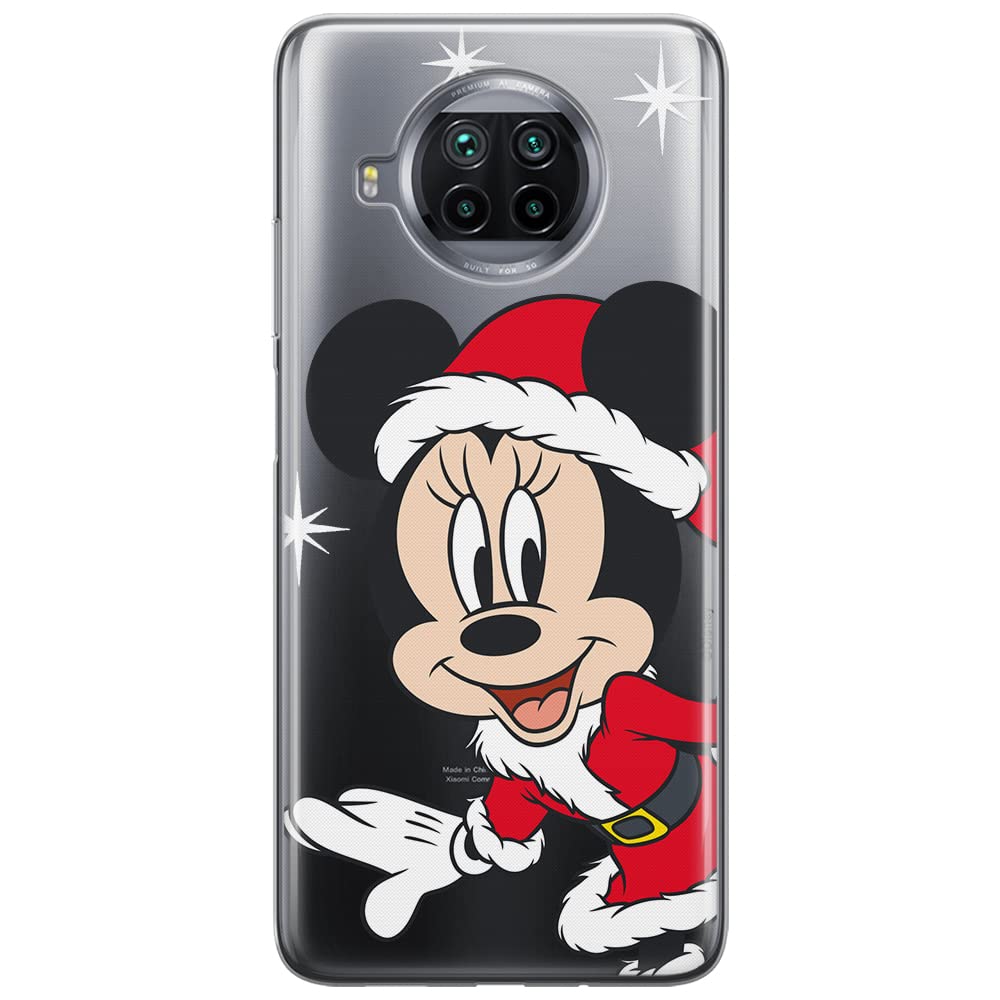 ERT GROUP mobile phone case for Xiaomi MI 10T LITE/REDMI NOTE 9 PRO 5G original and officially Licensed Disney pattern Minnie 062 adapted to the shape of the mobile phone, partially transparent