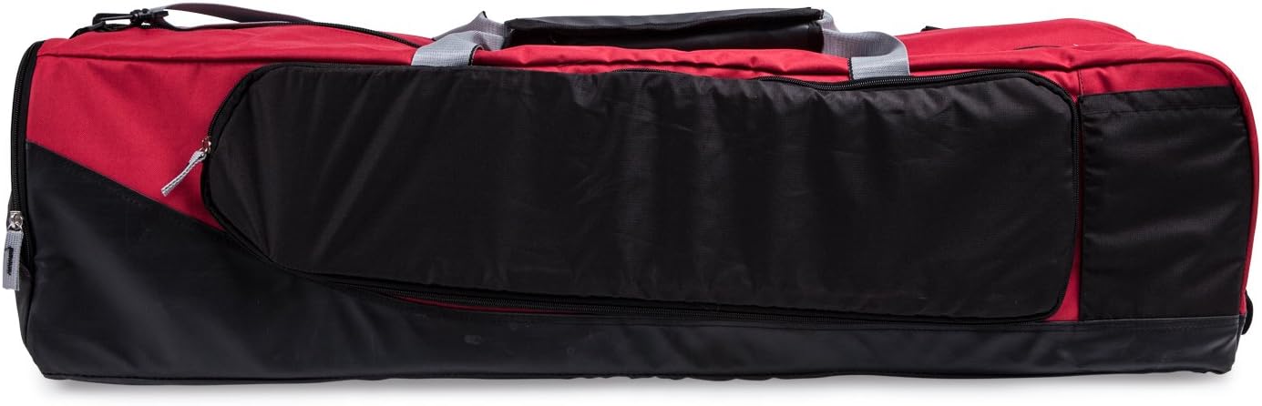Champion Sports Lacrosse Equipment Bag: Duffel Sports Bag for Mens & Womens, Girls & Boys Gear - Black : Sports & Outdoors