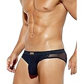 Arjen Kroos Men's Sexy Briefs Breathable Comfortable Mesh Underwear