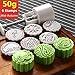 Mooncake Mold for Mid Autumn Festival DIY Mooncake Cookies Press Mould with 6 Stamps(1 pack with 6 stamps) by Huaing