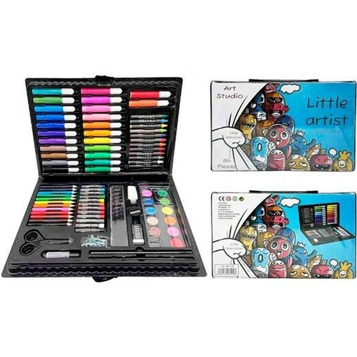 Alex Bog Painting set, colourful, Estándar