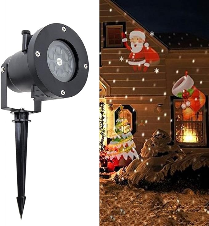 Projecteur No\u00ebl Exterieur LED Etanche Projecteur de Lumi\u00e8re Ext\u00e9rieur ...