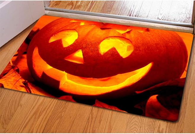 Amazon.de: Lumemery Halloween Kürbis Fußmatte 3D gedruckt dekorative